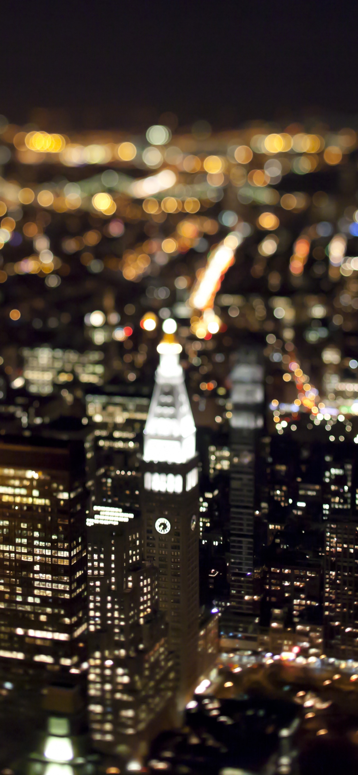 Обои Нью-Йорк, Манхеттен, городской пейзаж, метрополия, город в разрешении 1242x2688