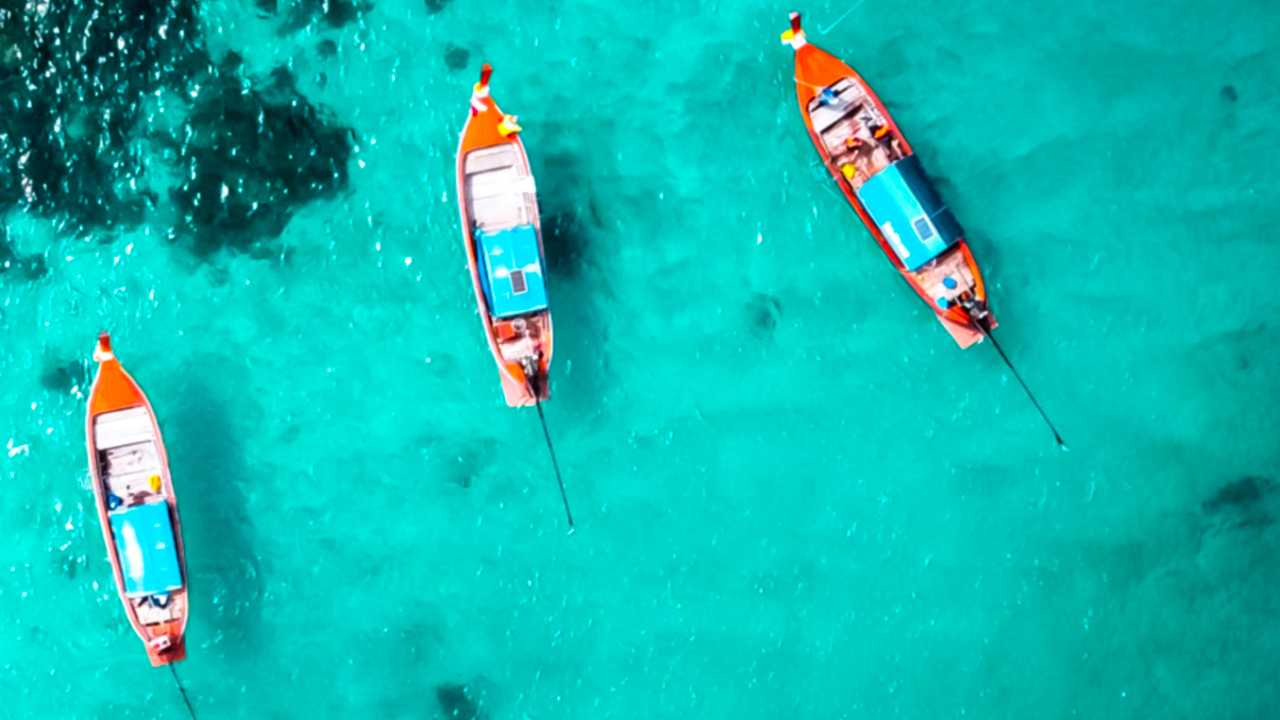 Обои лодка, туризм, путешествие, устойчивый туризм, вода в разрешении 1280x720