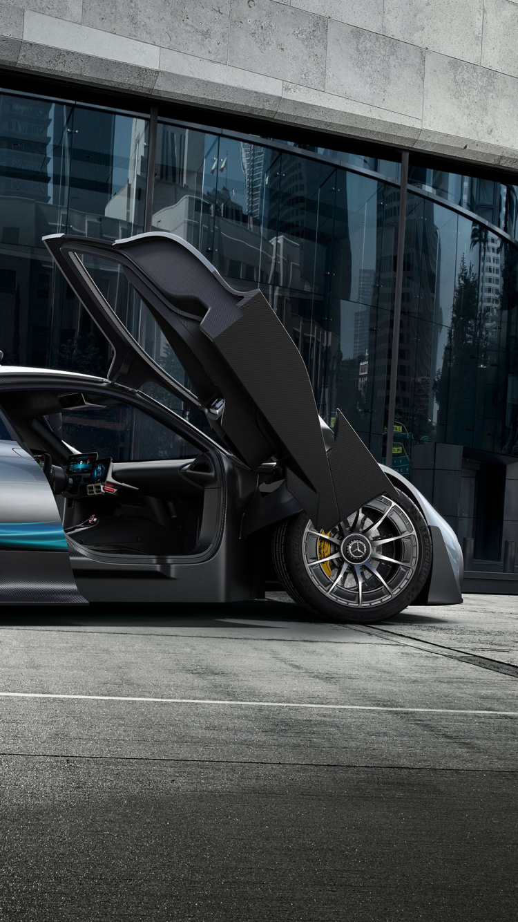 Обои Проект Мерседес-АМГ один, легковые автомобили, mercedes benz, Астон Мартин, mercedes benz s class в разрешении 750x1334