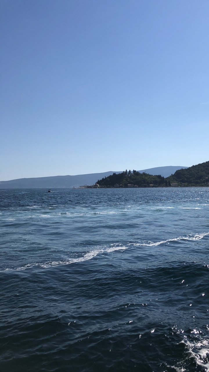 Обои море, пляж, openstreetmap, мозаичная веб-карта, водоем в разрешении 720x1280