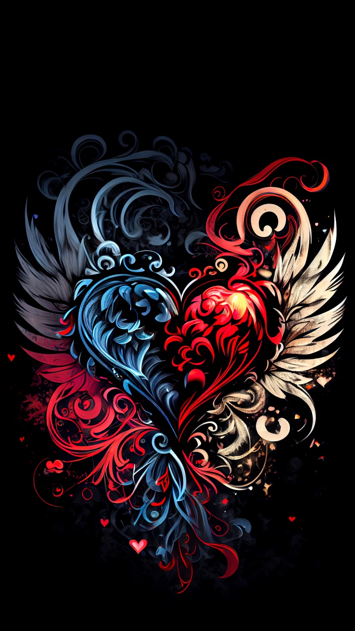 Обои графический дизайн, дизайн, футболка, визуальное искусство, арт в разрешении 720x1280