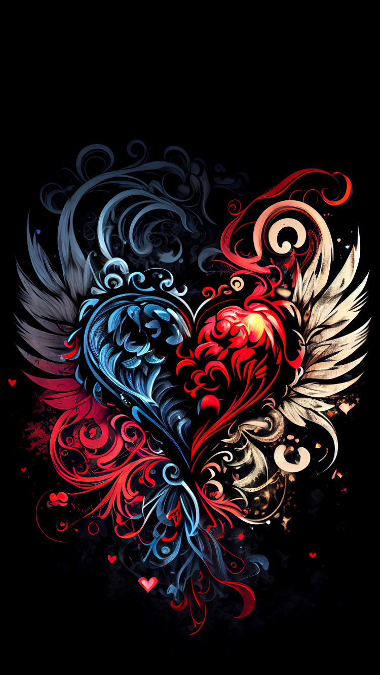 Обои графический дизайн, дизайн, футболка, визуальное искусство, арт в разрешении 750x1334