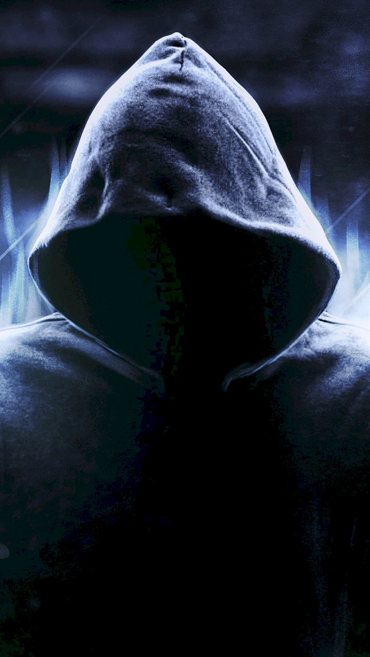 Обои темнота, вода, Цифровой композитинг, Анонимус, вымышленный персонаж в разрешении 720x1280