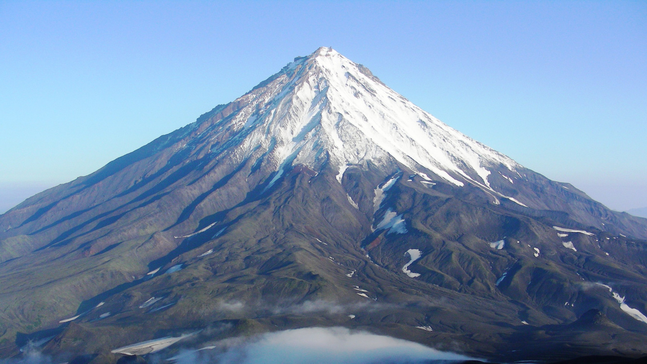 Обои вулкан, вулканы камчатки, Этна, горный рельеф, гора в разрешении 1280x720