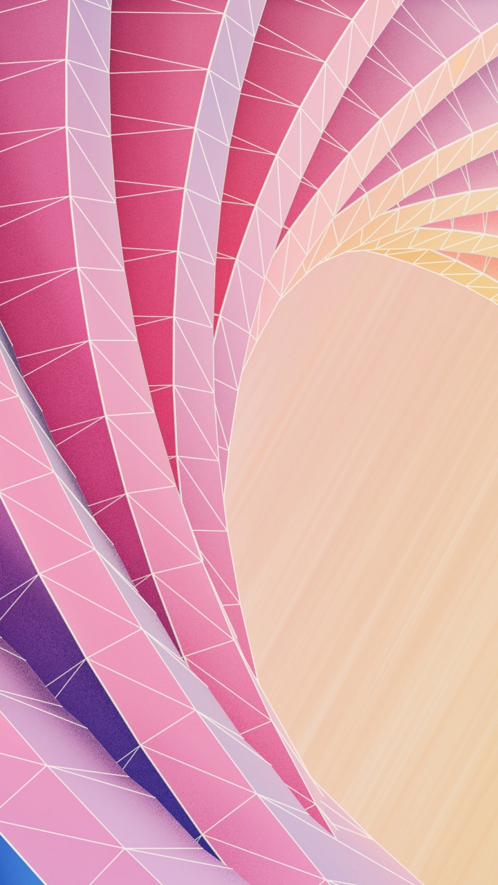 Обои оптические иллюзии розовый и фиолетовый, оптический обман, абстрактное искусство, иллюзия, абстракция в разрешении 720x1280