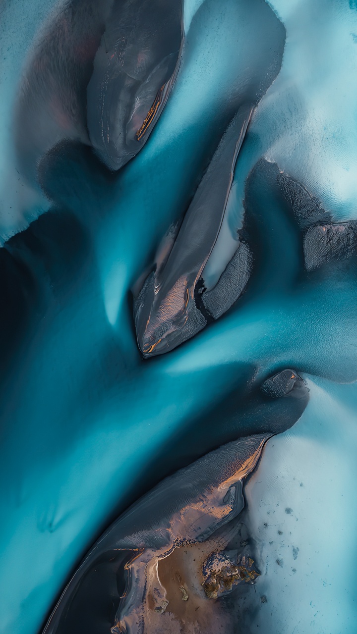 Обои вода, косаткодельфин, синий, лазурный, жидкость в разрешении 720x1280