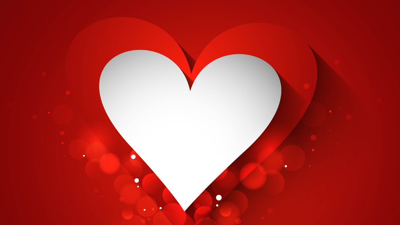 Обои сердце, День Святого Валентина, красный цвет, любовь, орган в разрешении 1366x768