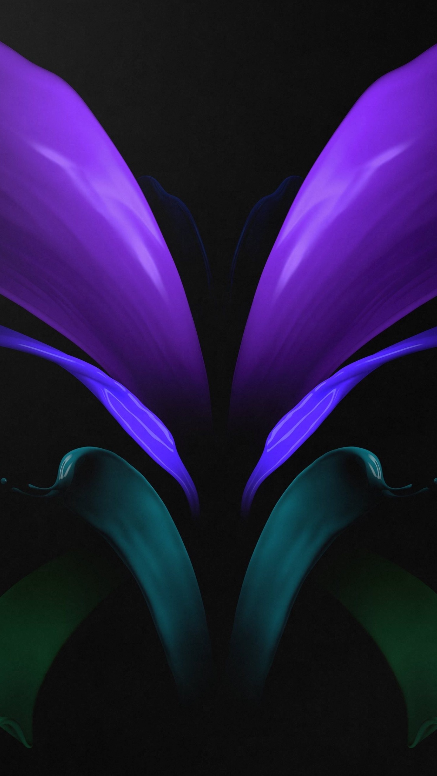 Обои Samsung Galaxy, Samsung, Samsung Galaxy Z Fold 2, разблокирован, НФК в разрешении 1440x2560