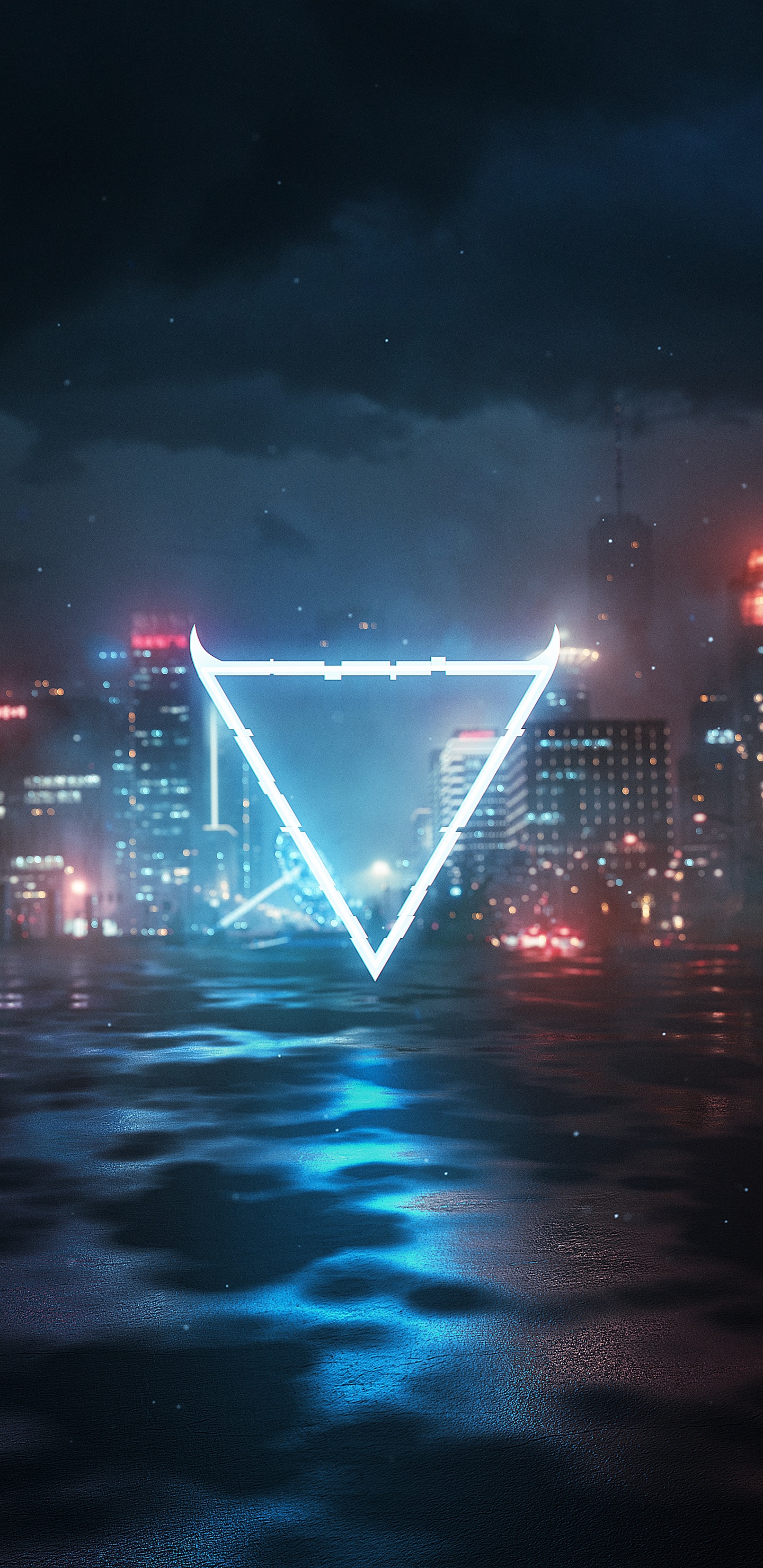 Обои городской пейзаж, дух, пожалуйста, рип ххх, я ем газ, вода, атмосфера в разрешении 1440x2960