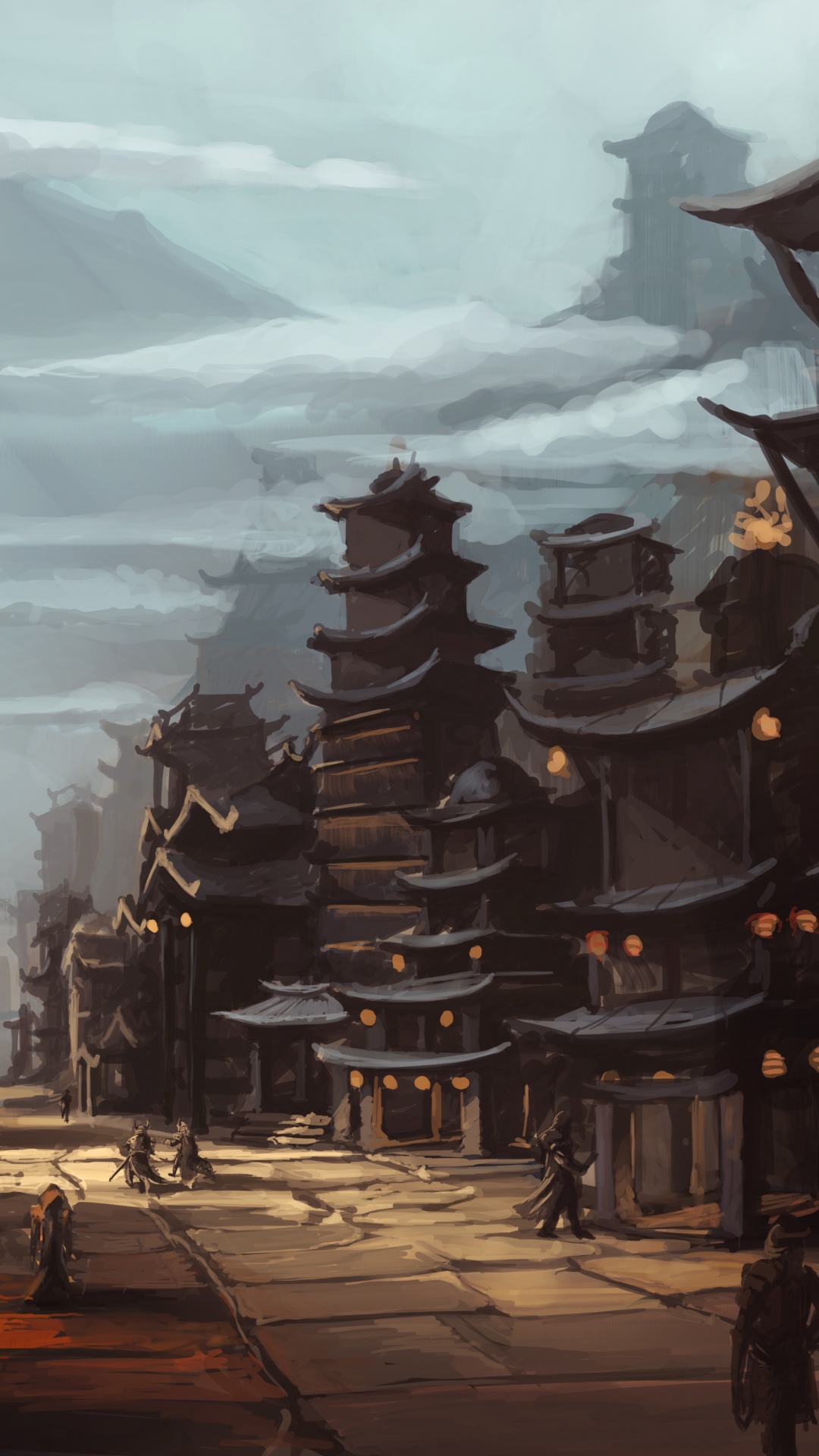 Обои фантастическое искусство, арт, цифровое искусство, фэнтези, живопись в разрешении 1080x1920