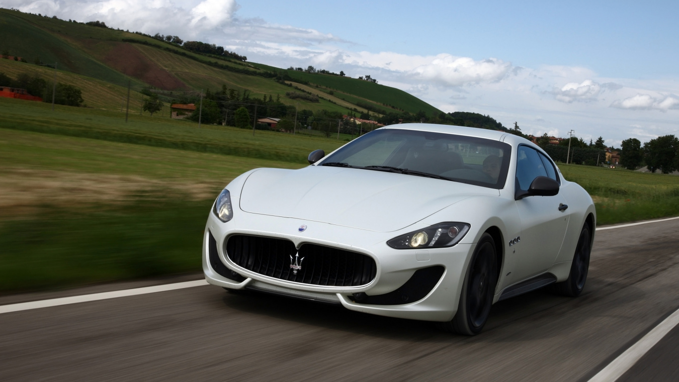Обои 2016 Мазерати Прекрасная, maserati granturismo, спорткар, Мазерати, авто в разрешении 1366x768