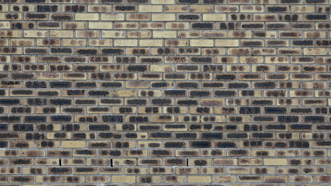 Обои кирпичная кладка, каменная стена, стена, кирпич, узор в разрешении 1280x720