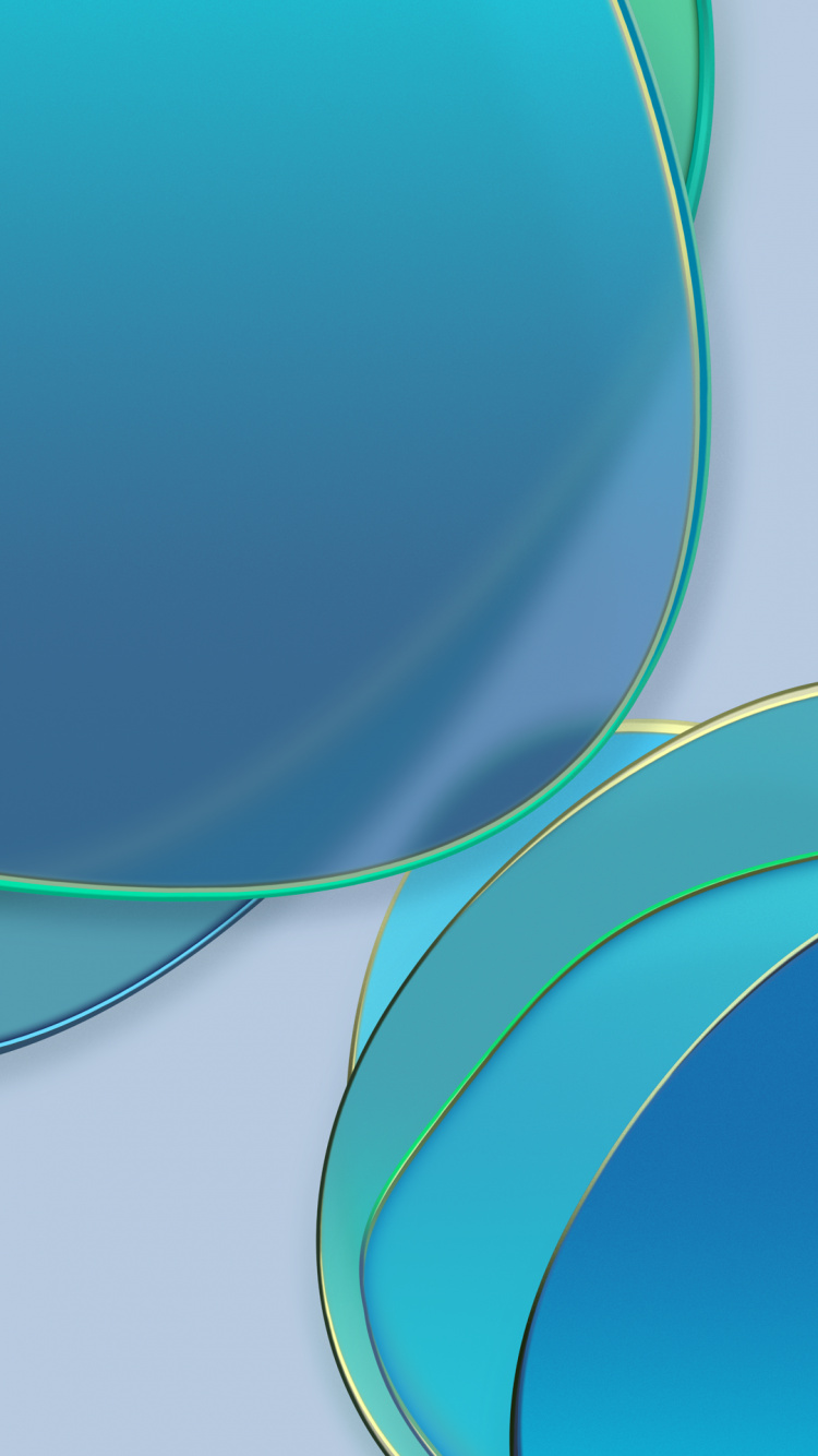 Обои OnePlus 8T, OnePlus, fhd, андроид, синий в разрешении 750x1334