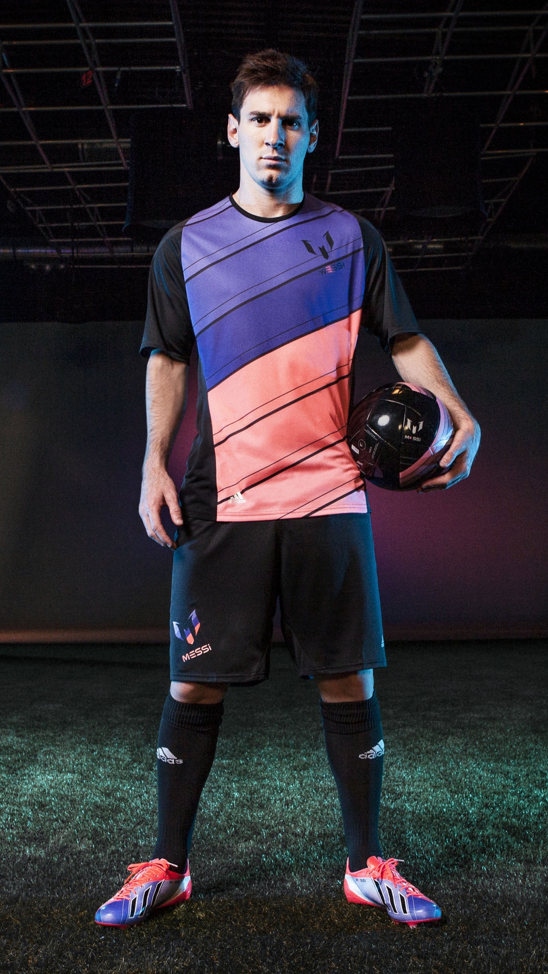 Обои Лионель Месси, ФК Барселона, Футбольный игрок, Представление, фэшн в разрешении 1080x1920