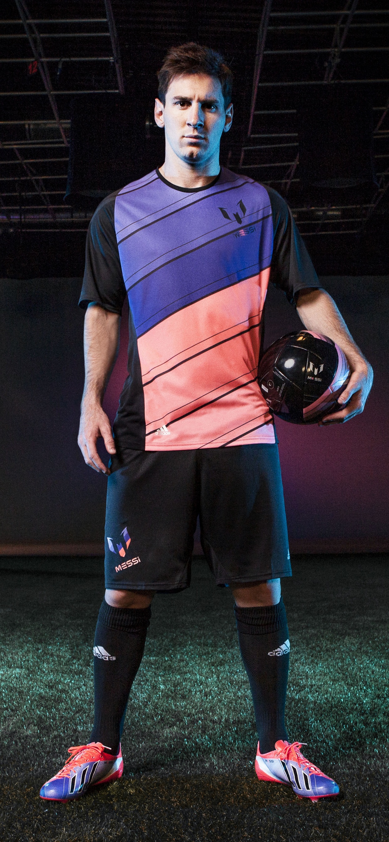 Обои Лионель Месси, ФК Барселона, Футбольный игрок, Представление, фэшн в разрешении 1242x2688