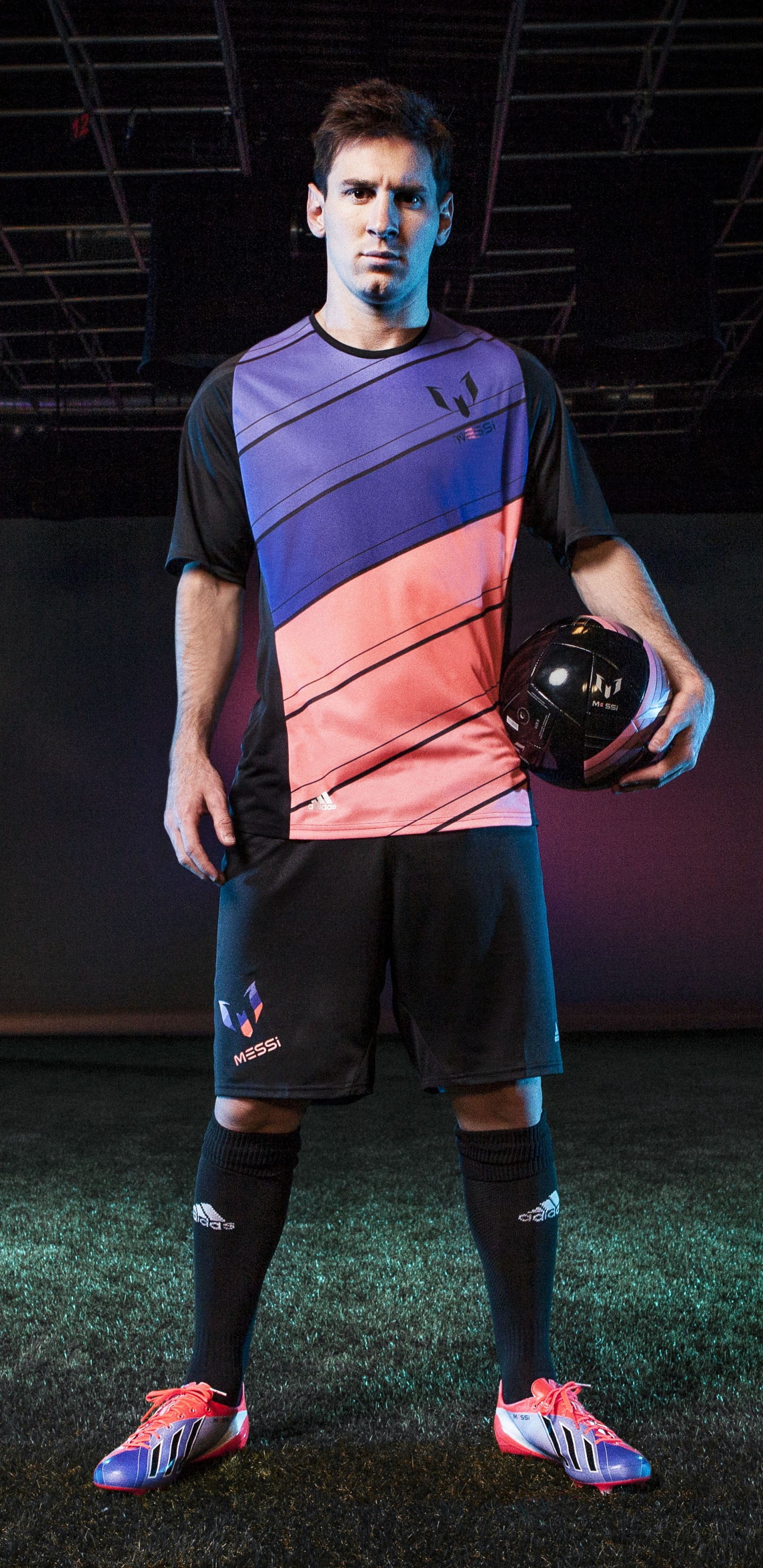 Обои Лионель Месси, ФК Барселона, Футбольный игрок, Представление, фэшн в разрешении 1440x2960