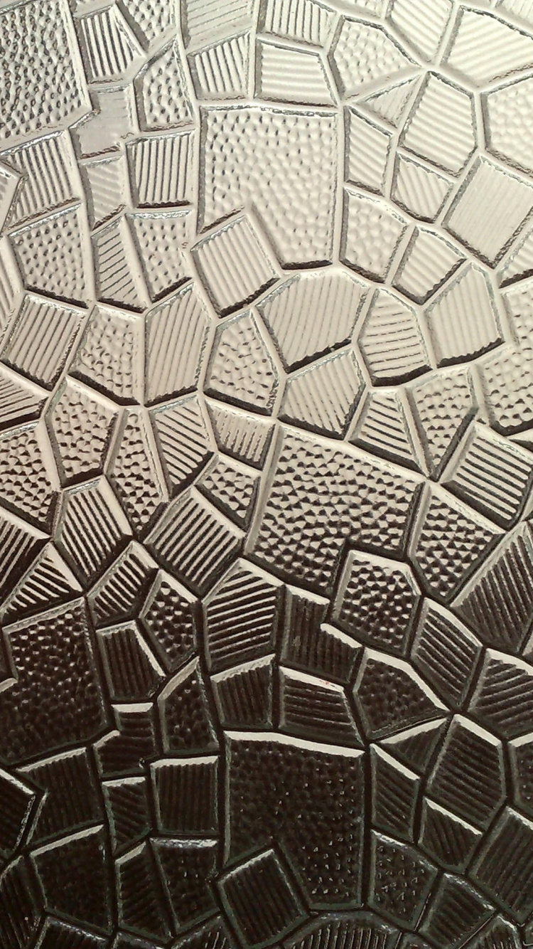 Обои узор, монохромный, дизайн, шина, Виво Y81 в разрешении 750x1334