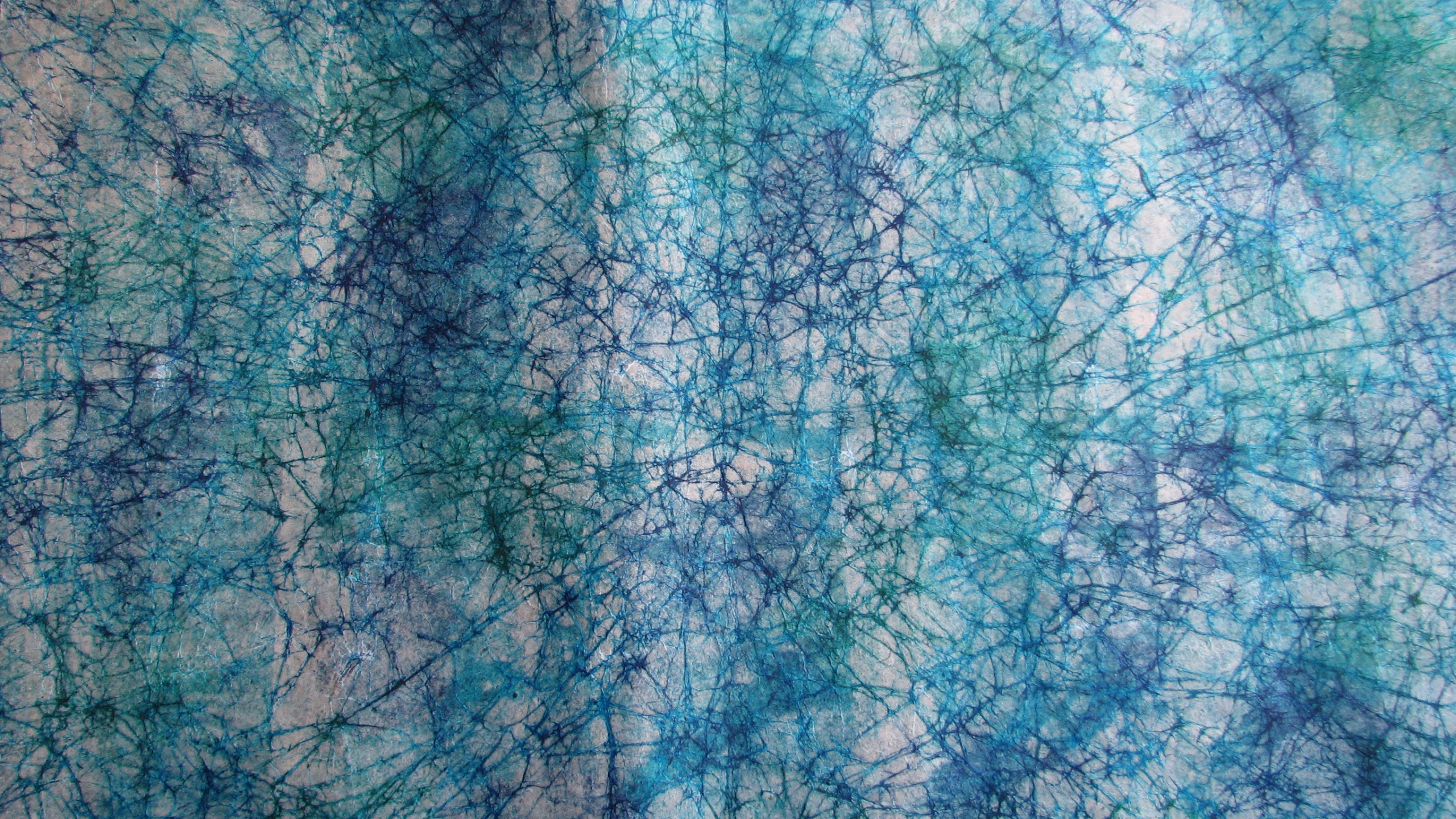 Обои синий, Галстук-краситель, бирюза, узор, ткань в разрешении 2560x1440