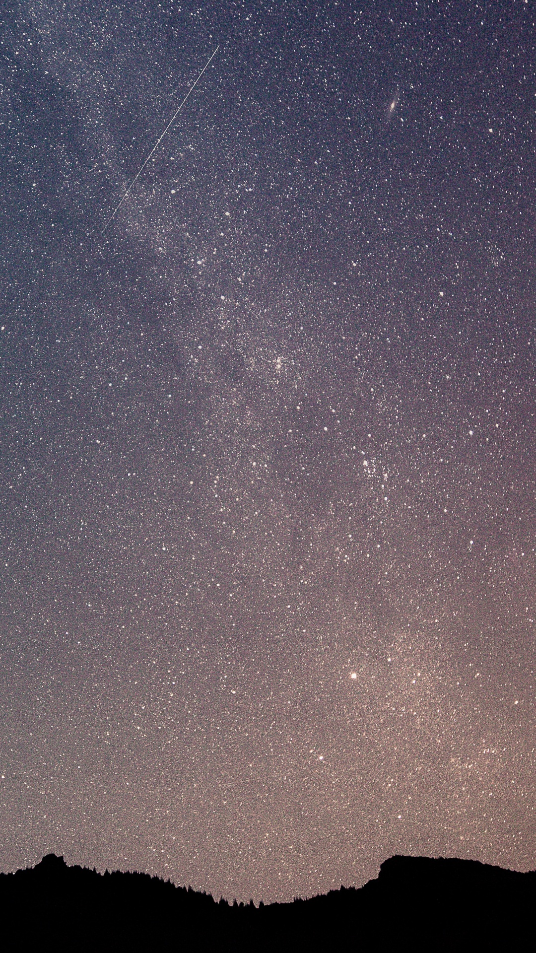 Обои Млечный Путь, звезда, ночь, астрономический объект, атмосфера в разрешении 1080x1920