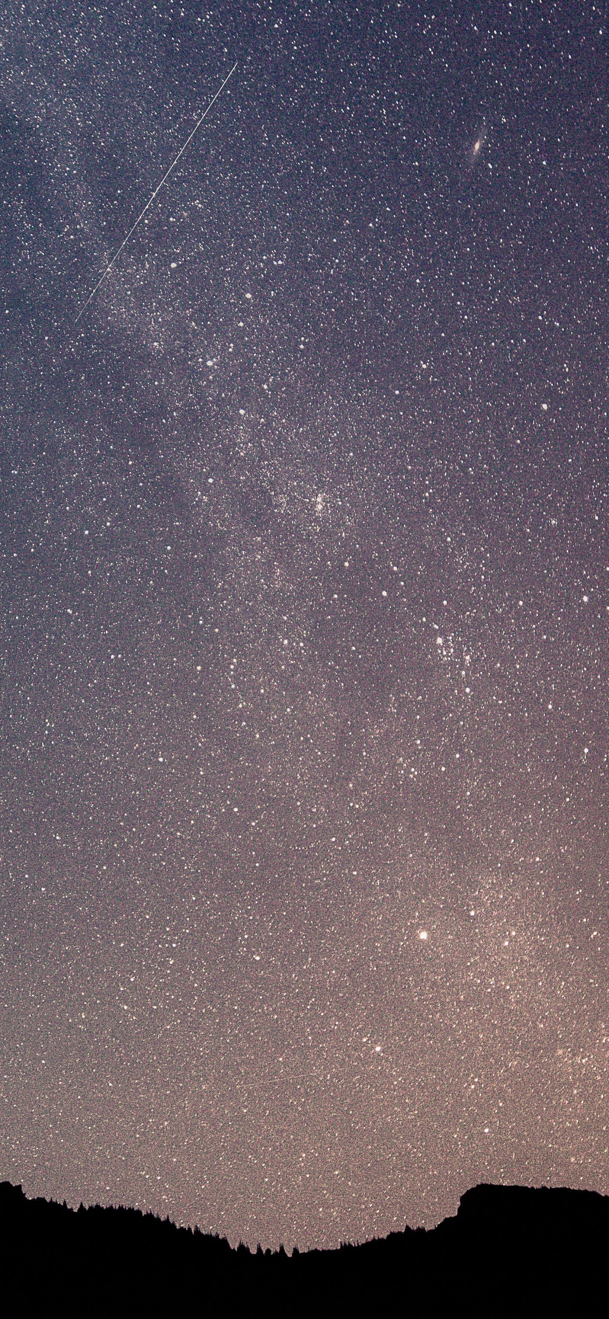 Обои Млечный Путь, звезда, ночь, астрономический объект, атмосфера в разрешении 1242x2688