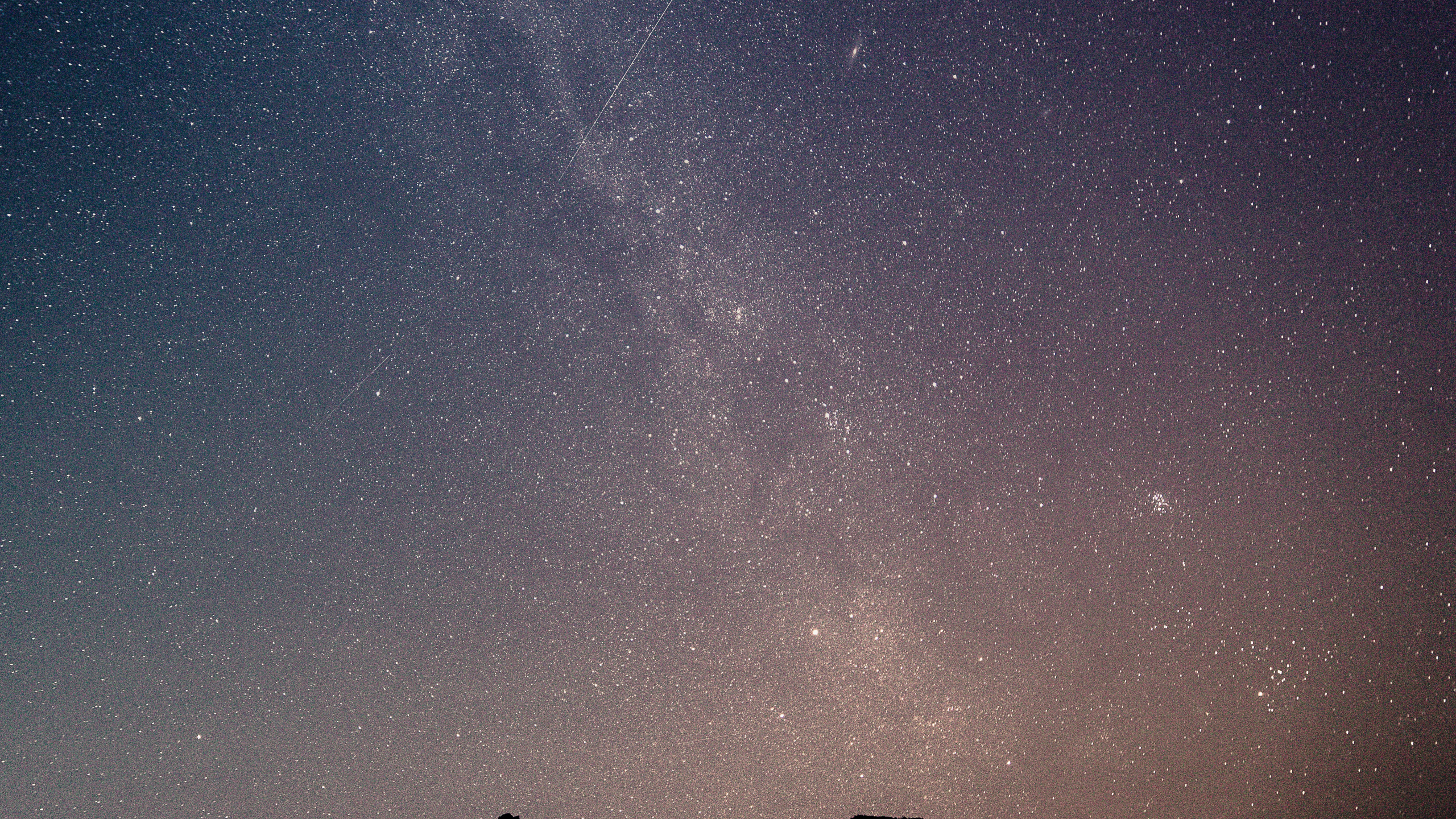 Обои Млечный Путь, звезда, ночь, астрономический объект, атмосфера в разрешении 2560x1440