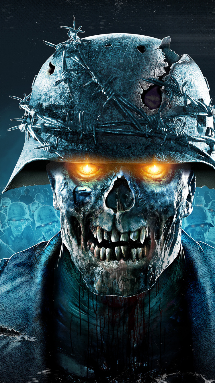 Обои Армию Зомби 4 Погибших На Войне, снайпер элит 4, шутер, компьютерная игра, игры в разрешении 750x1334