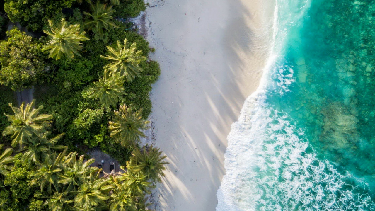 Обои фувахмула, полет, море, природа, вода в разрешении 1280x720