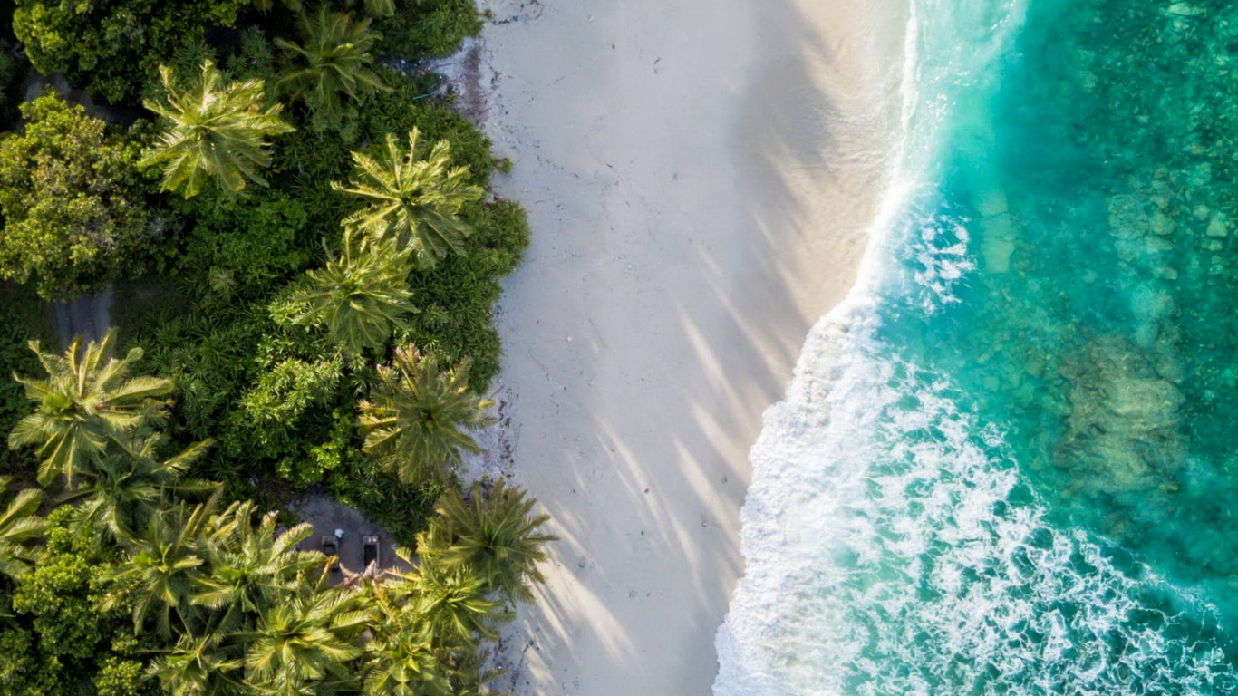 Обои фувахмула, полет, море, природа, вода в разрешении 1366x768