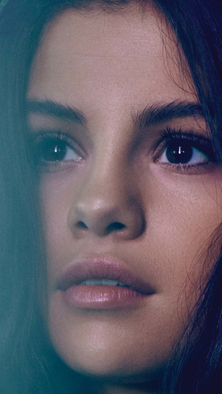 Обои рекламный щит, певица, синий, склад боеприпасов, запись диаграммы в разрешении 750x1334