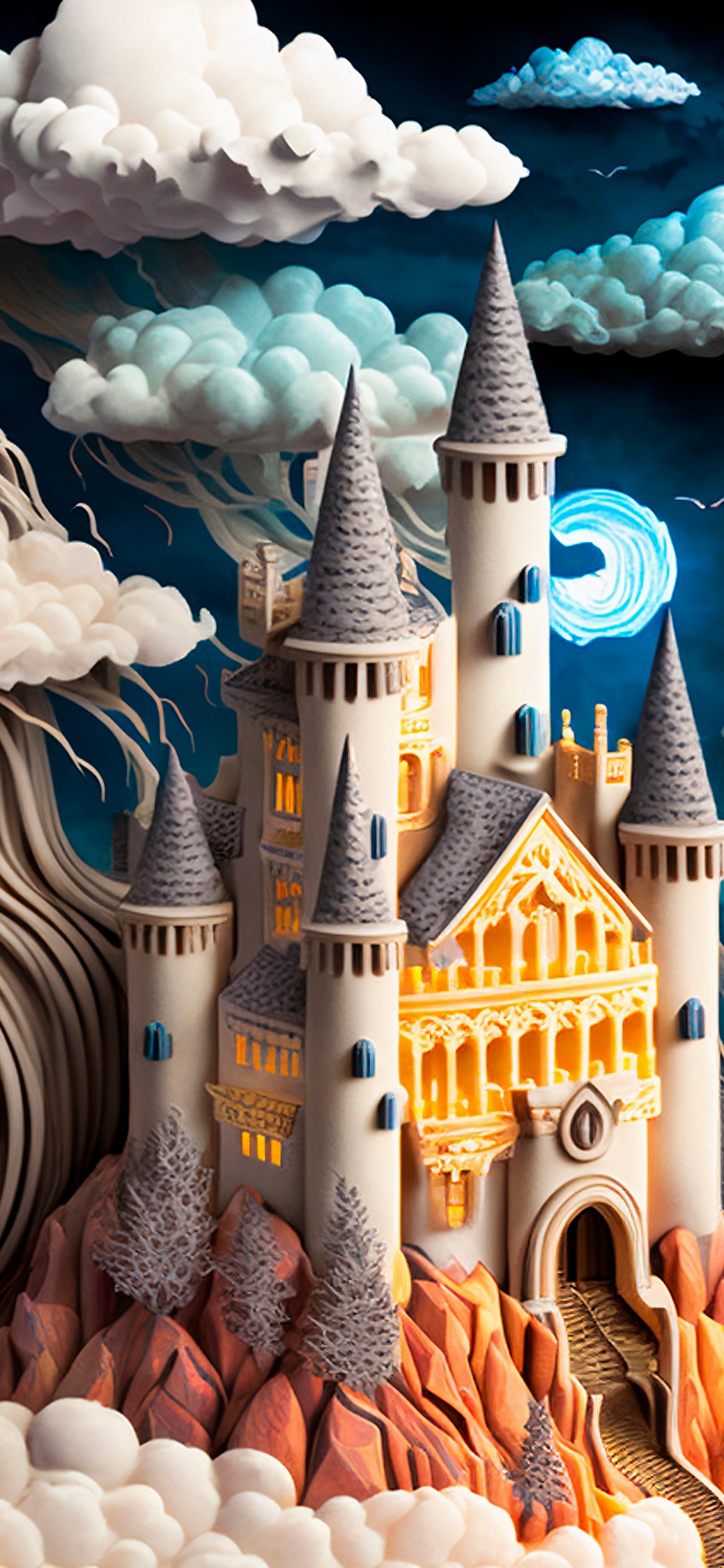 Обои Мир Уолта Диснея, Уолта Диснея, Уолт Дисней, фрипик, графический дизайн в разрешении 1125x2436