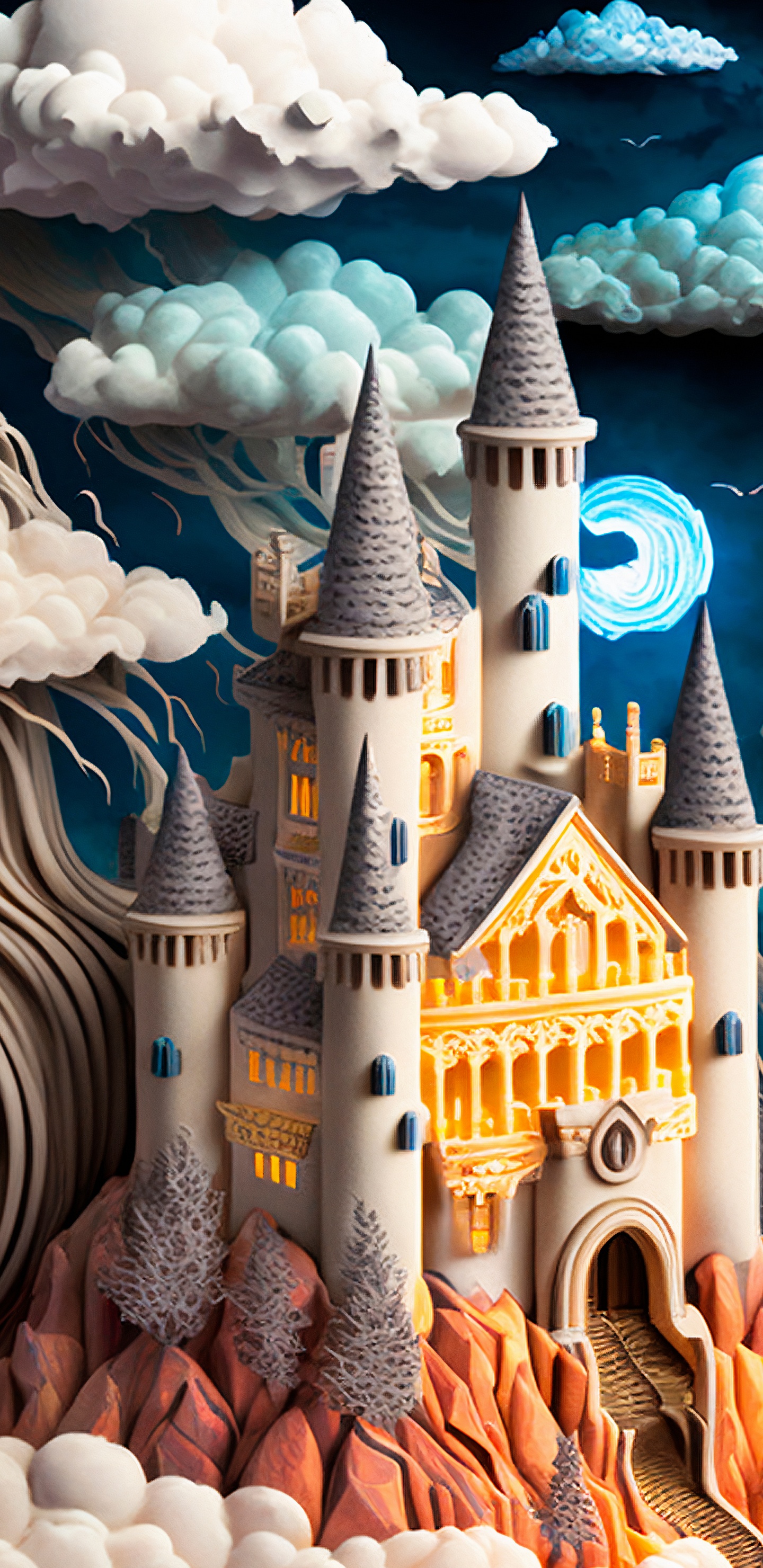 Обои Мир Уолта Диснея, Уолта Диснея, Уолт Дисней, фрипик, графический дизайн в разрешении 1440x2960