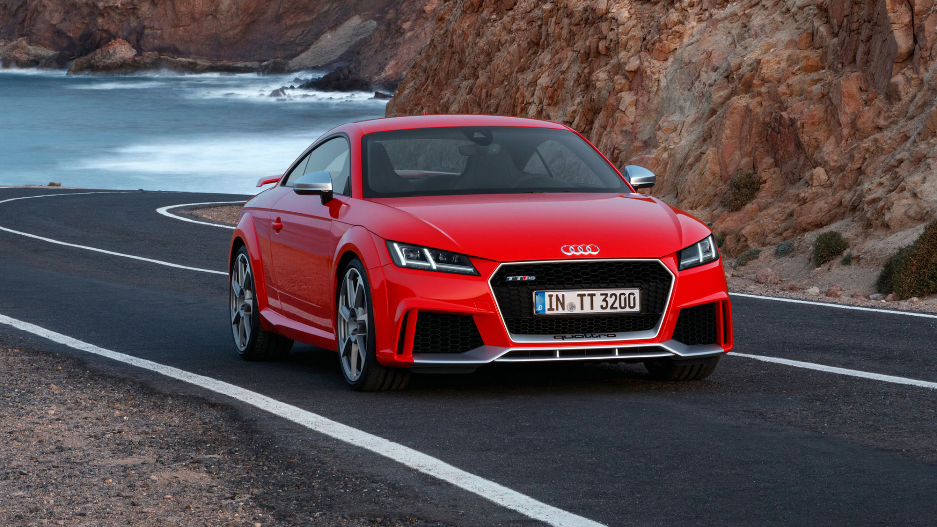 Обои 2017 Ауди ТТ, audi, авто, Ауди ТТ РС переворот, спорткар в разрешении 1920x1080