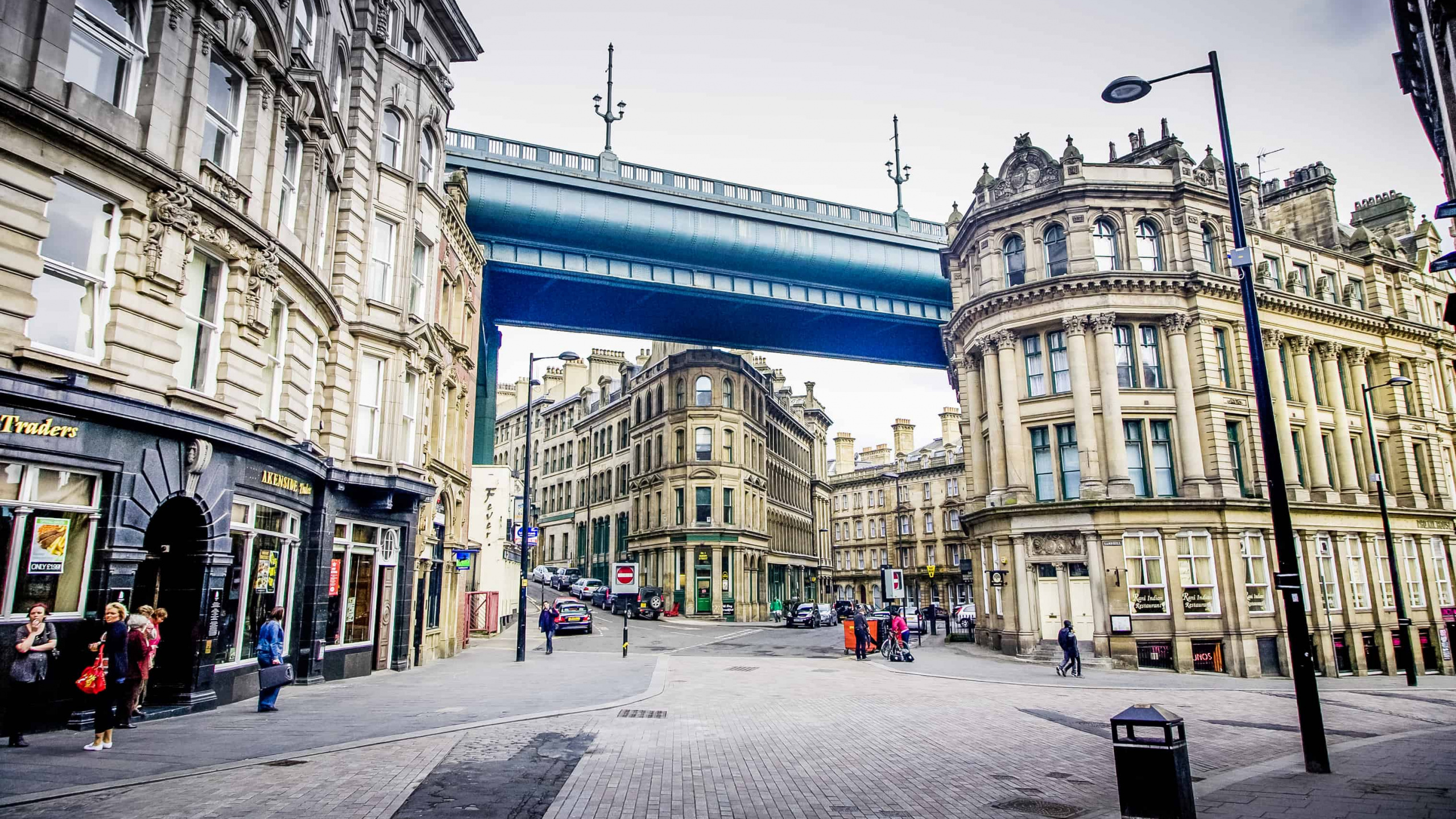 Обои инициатива newcastlegateshead, город, ориентир, здание, улица в разрешении 2560x1440