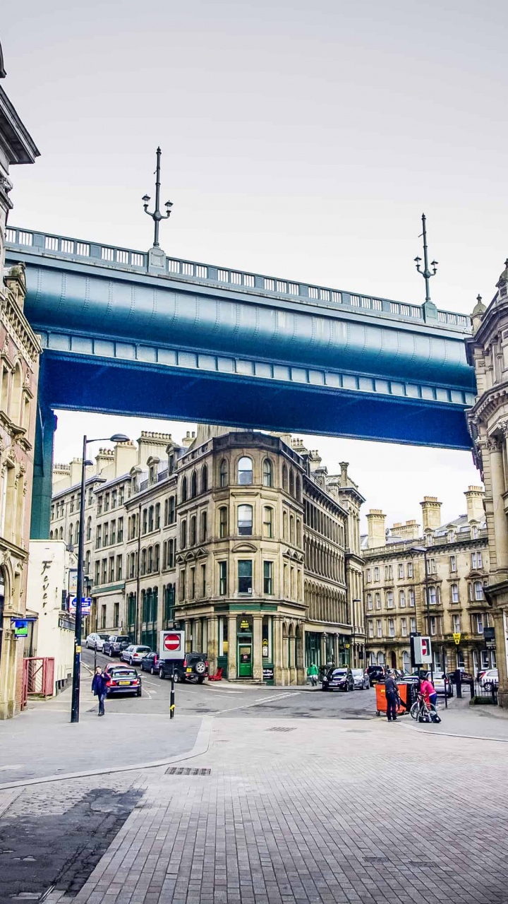 Обои инициатива newcastlegateshead, город, ориентир, здание, улица в разрешении 720x1280