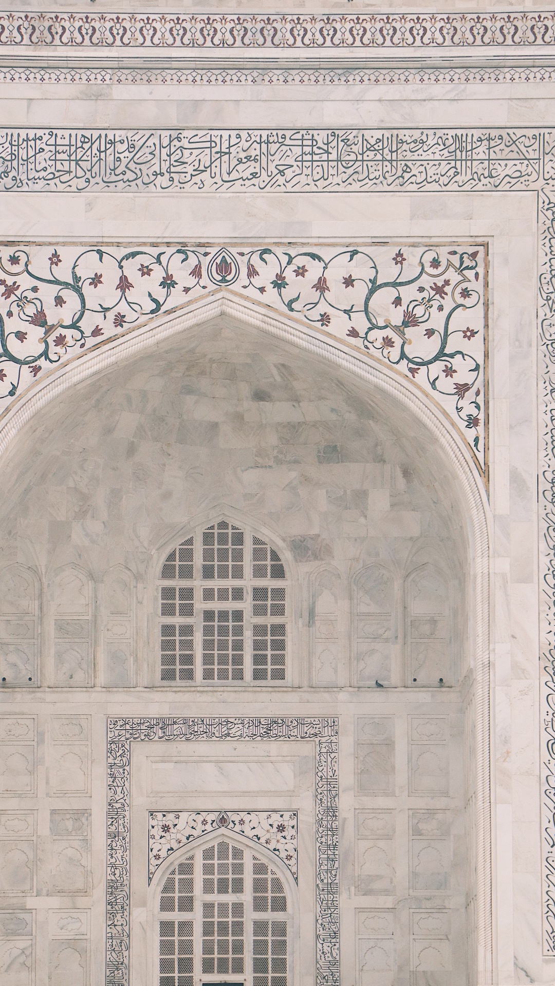 Обои Агра Форт, фасад, средневековая архитектура, Триумфальная арка, ханака в разрешении 1080x1920