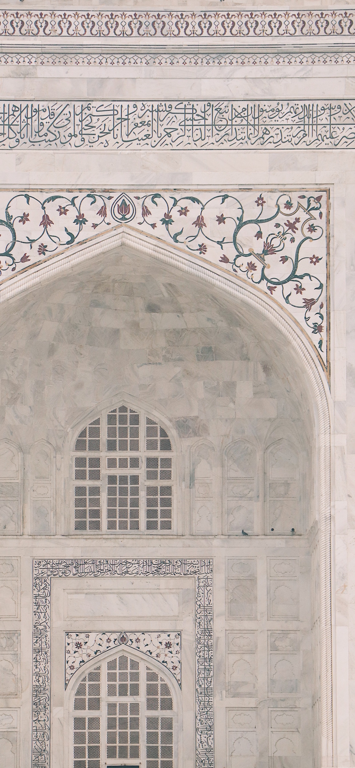 Обои Агра Форт, фасад, средневековая архитектура, Триумфальная арка, ханака в разрешении 1242x2688