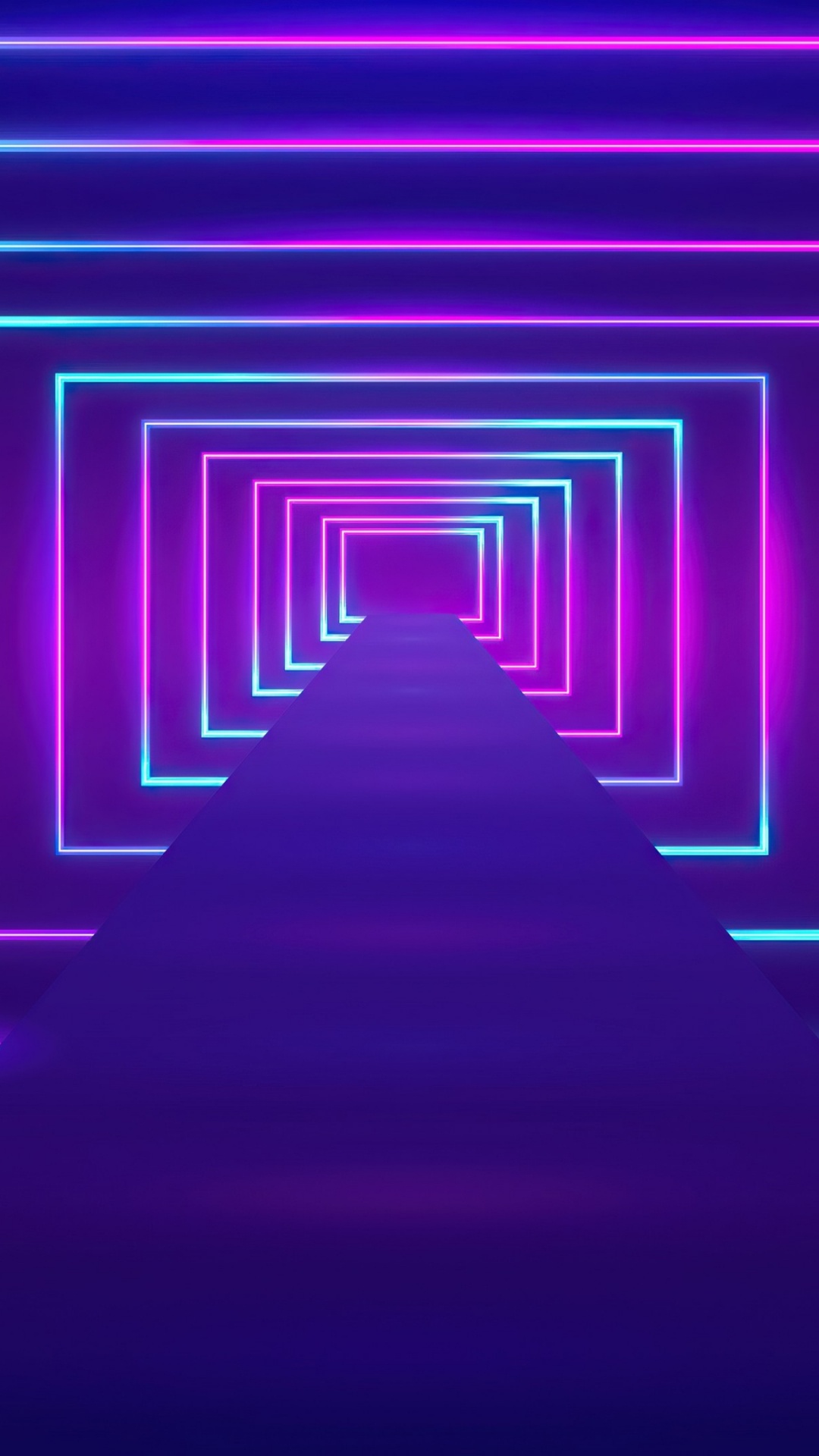 Обои оптический обман, абстрактное искусство, иллюзия, синий, пурпур в разрешении 1080x1920