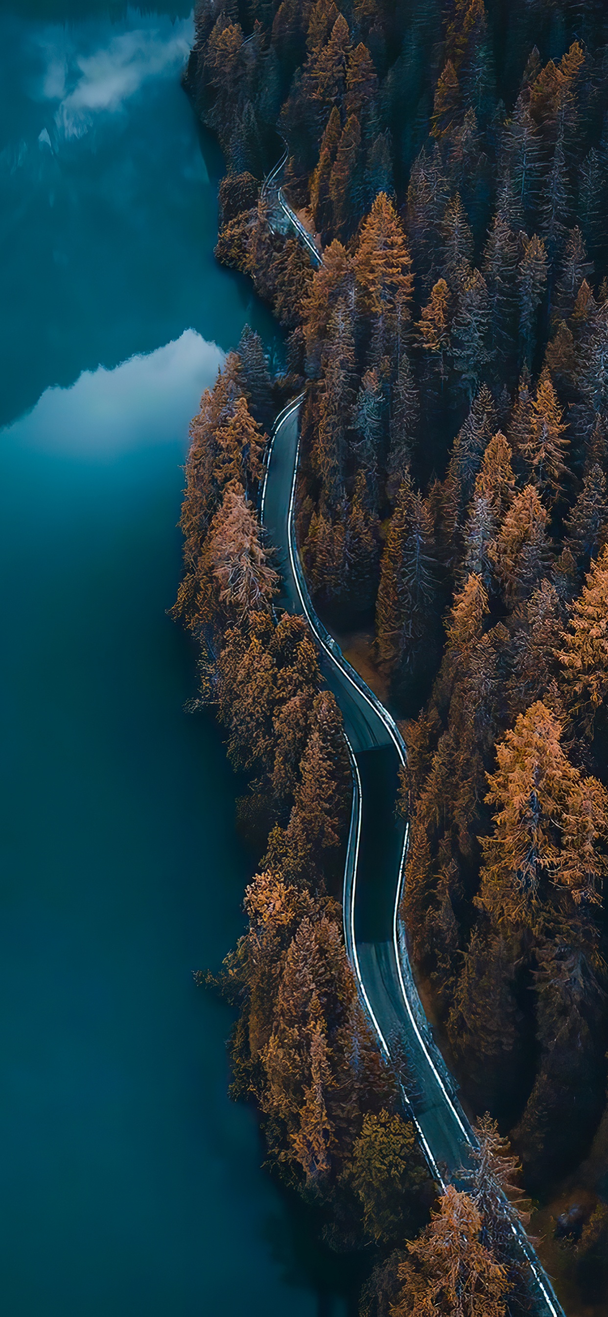 Обои андроид, вода, гидроресурсы, водоток, природный ландшафт в разрешении 1242x2688