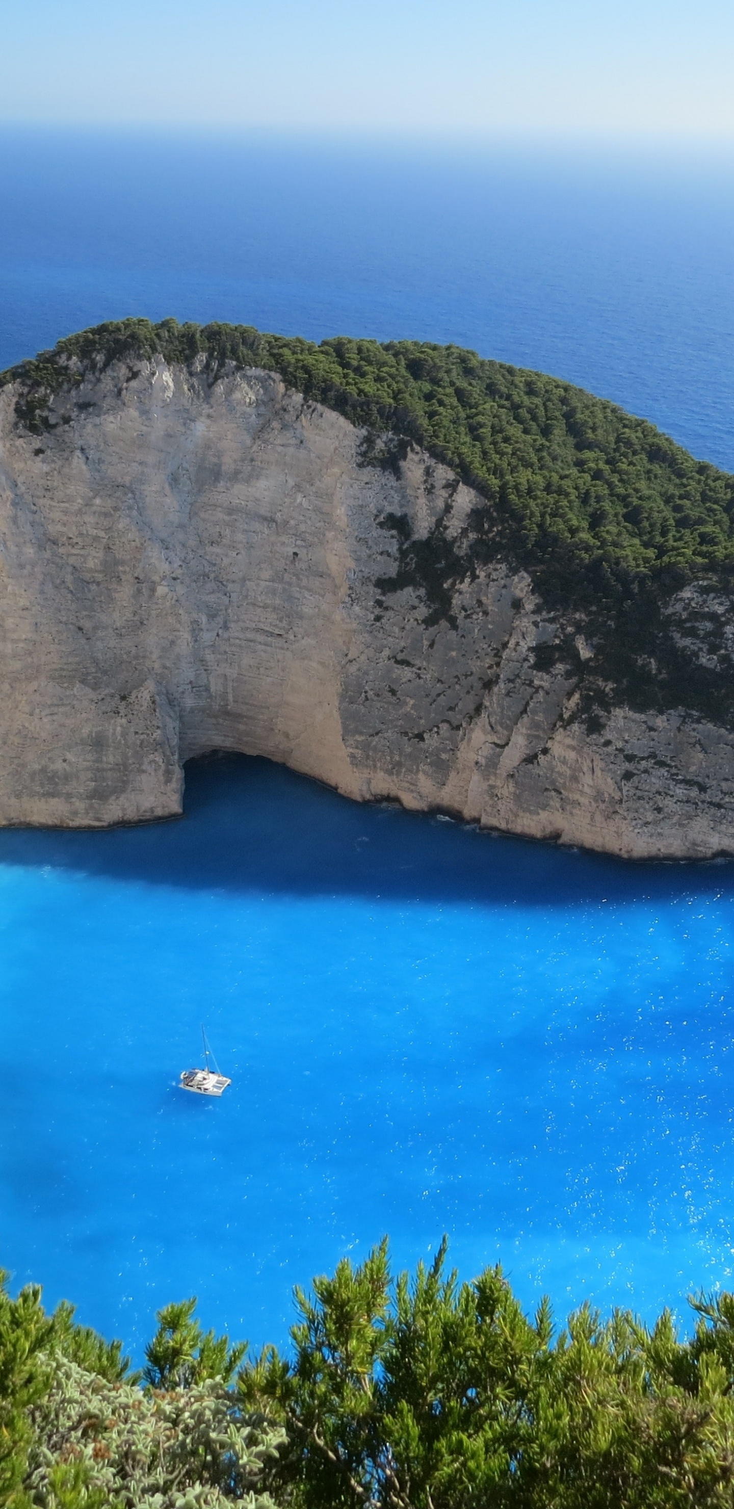 Обои корфу греция отдых, Корфу, Закинф, путешествие, отпуск в разрешении 1440x2960