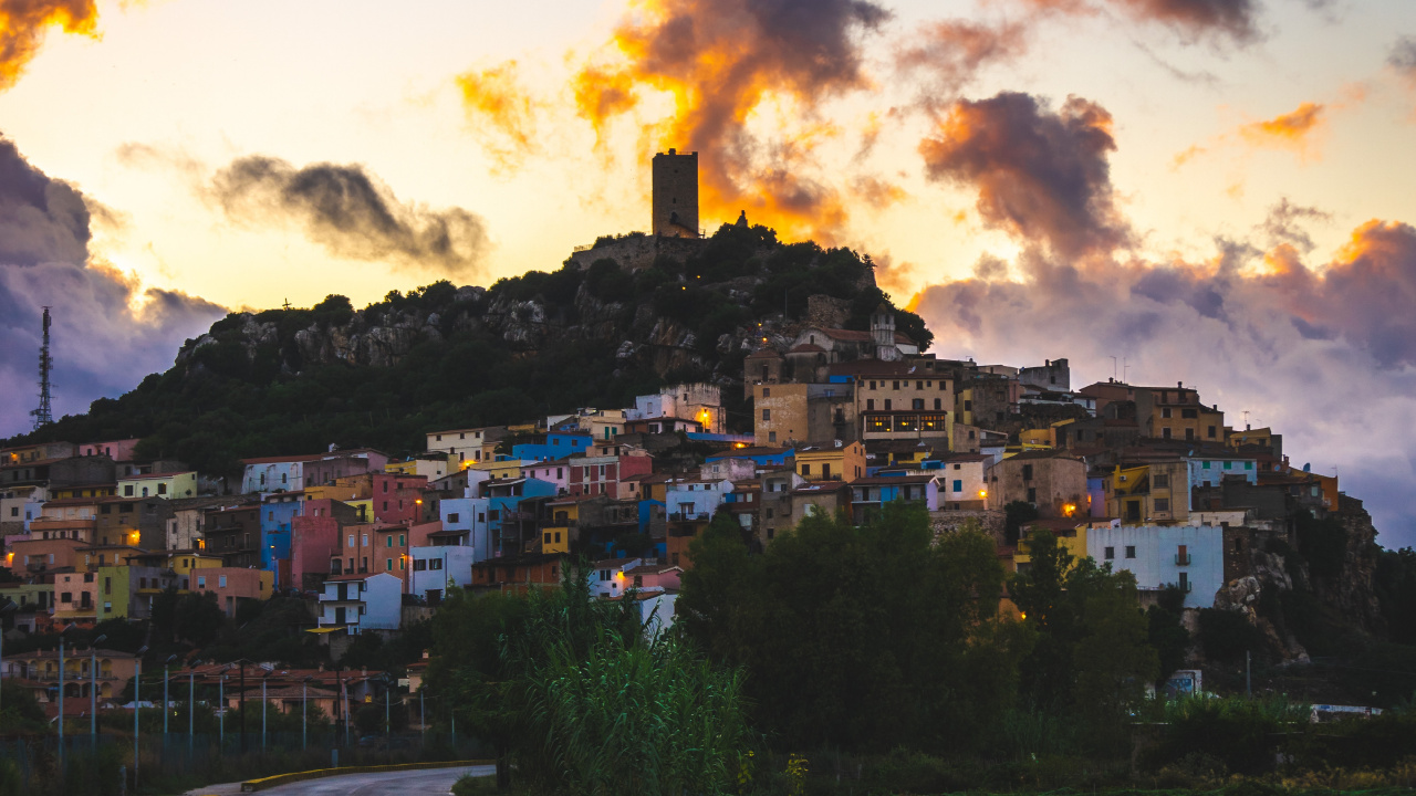 Обои облако, свет, утро, закат, вечер в разрешении 1280x720