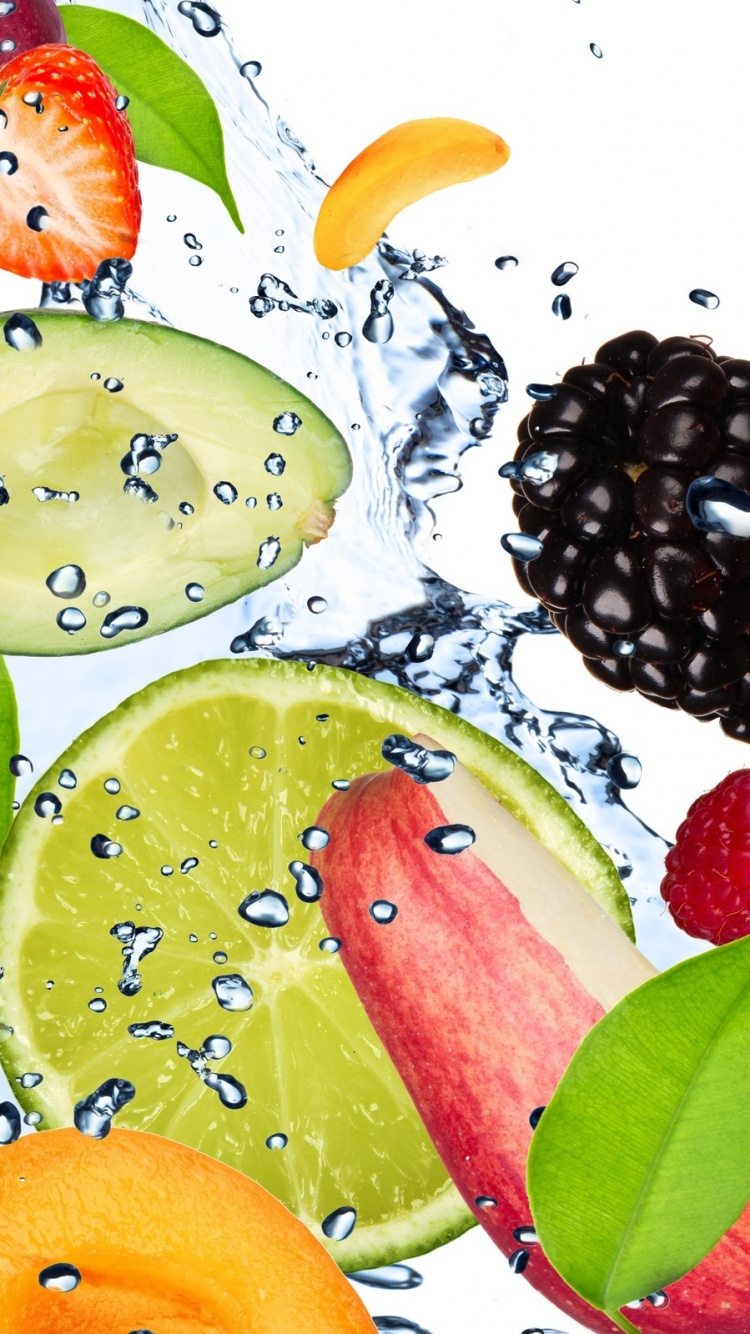 Обои сок, фрукты, Апельсин, природные продукты, пища в разрешении 750x1334