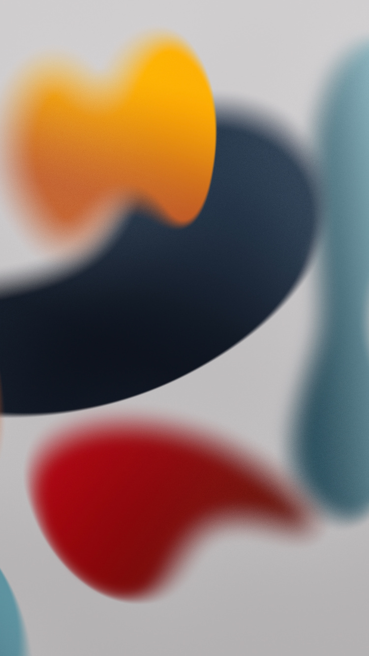 Обои iOS 15, Official Stock Wallpaper, Original Quality (WWDC21 – Light) в разрешении 750x1334