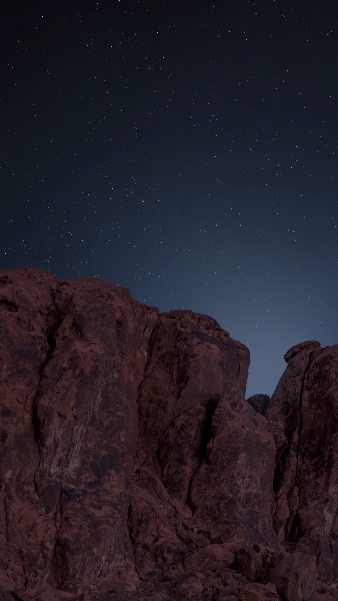 Обои атмосфера, гора, природный ландшафт, астрономический объект, коренная порода в разрешении 1080x1920
