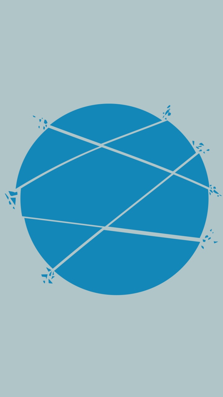 Обои лого, синий, красочность, Аква, лазурный в разрешении 720x1280