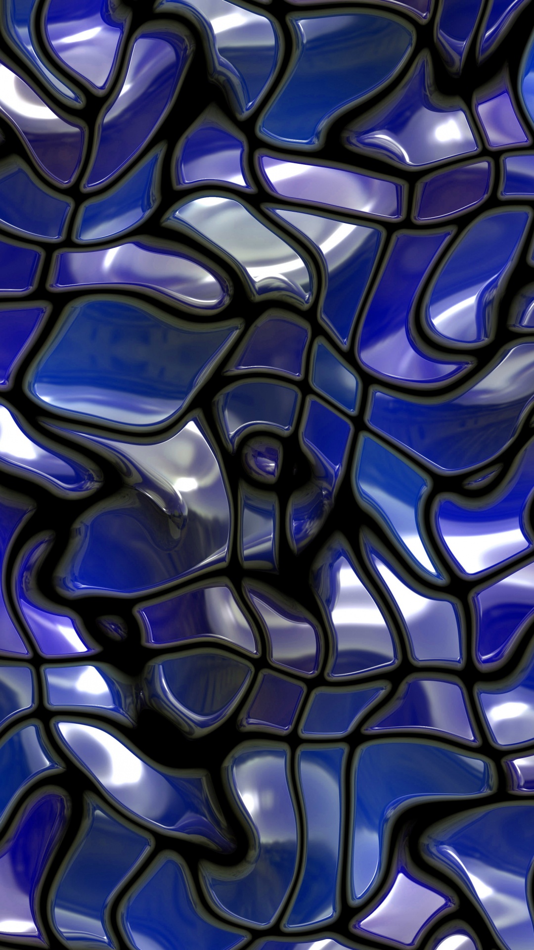 Обои стеклянная плитка, плитка, стекло, текстура, синий в разрешении 1080x1920
