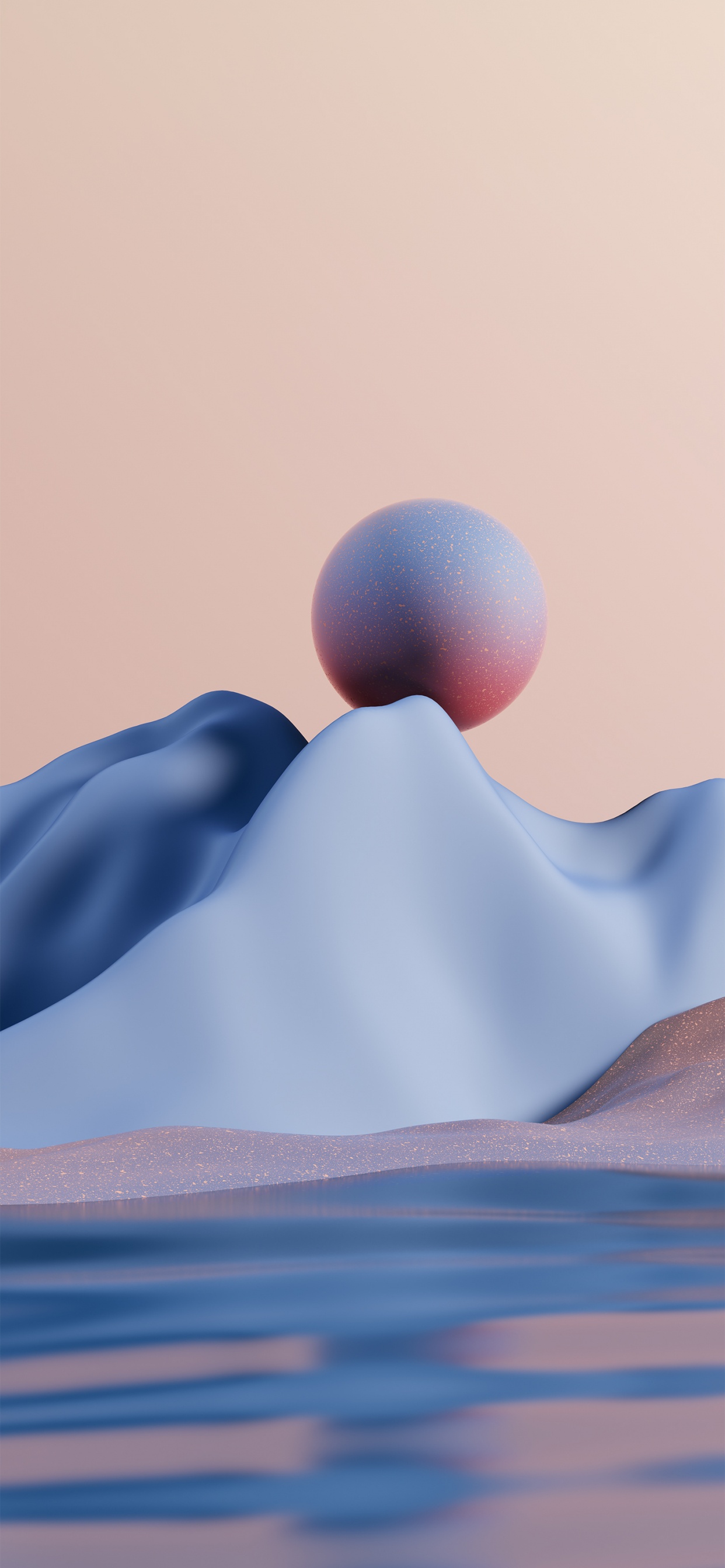 Обои Колорос 12, Coloros, OPPO, андроид, смартфон в разрешении 1242x2688