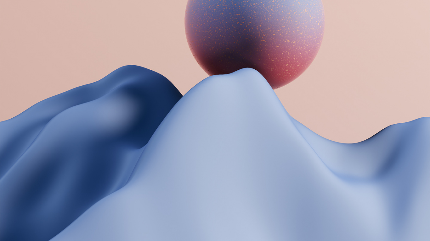 Обои Колорос 12, Coloros, OPPO, андроид, смартфон в разрешении 1366x768