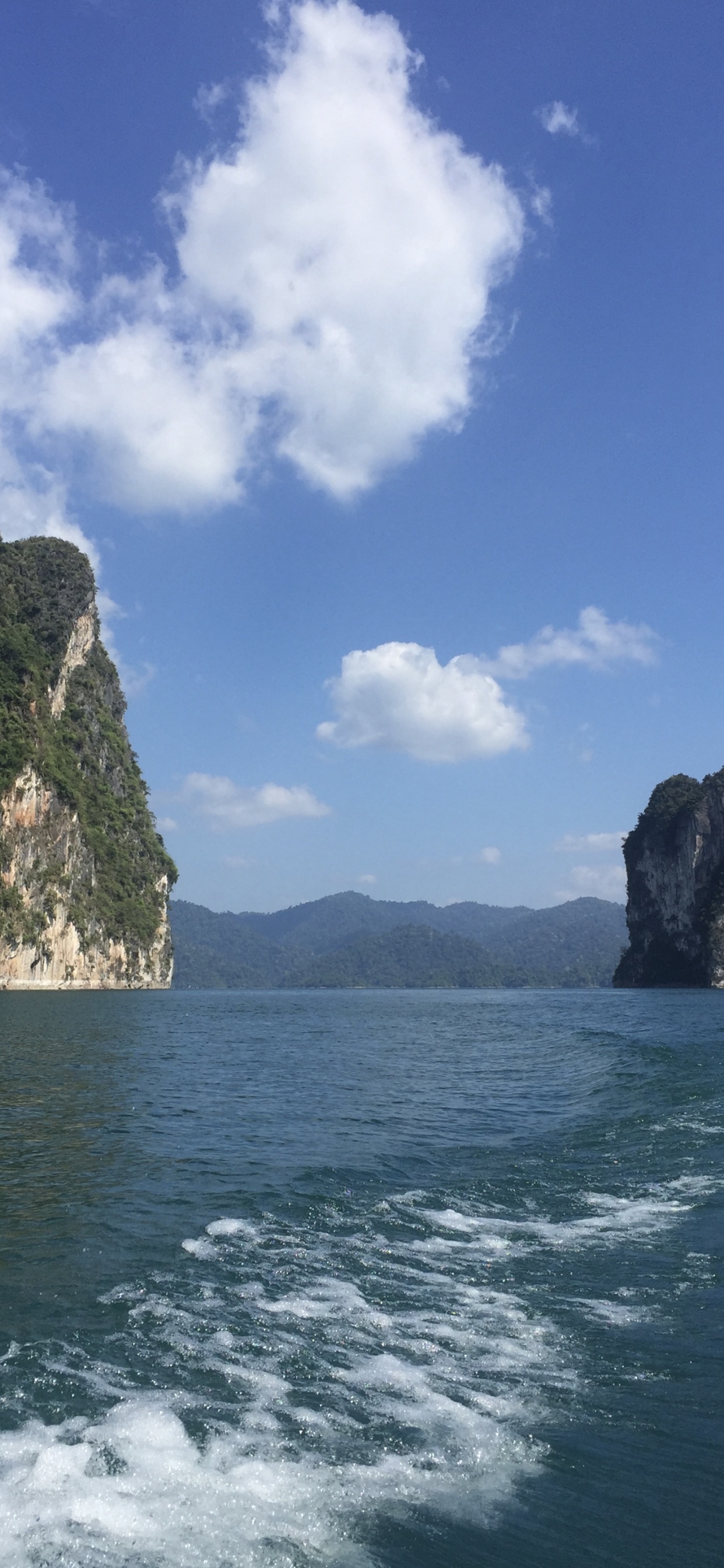 Обои побережье, вода, природный ландшафт, рок, мыс в разрешении 1242x2688