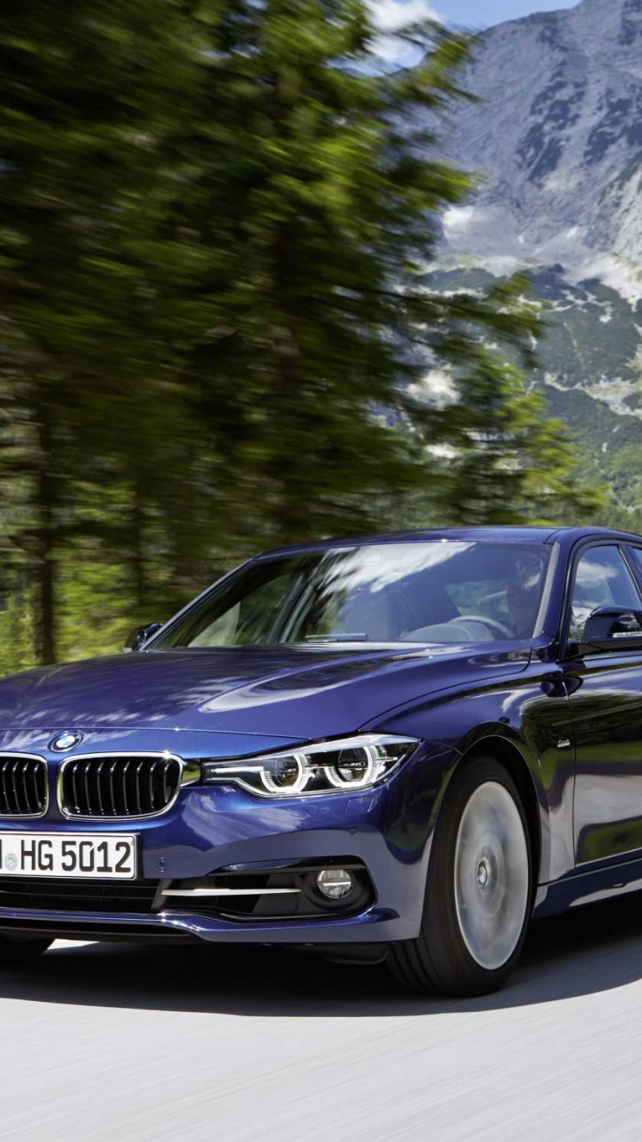 Обои bmw, Серии BMW 2018 3, авто, BMW 3 Series F30, автомобиль среднего размера в разрешении 720x1280