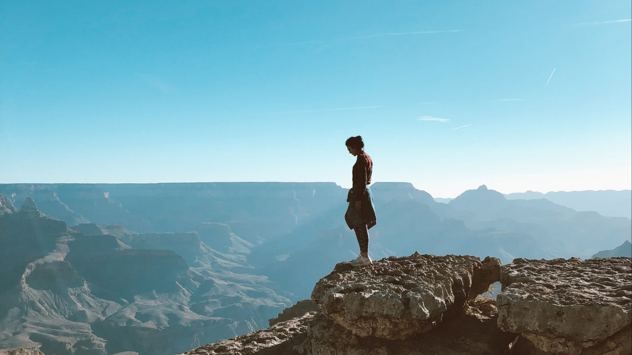 Обои гора, местность, обнажение, коренная порода, формирование в разрешении 1280x720